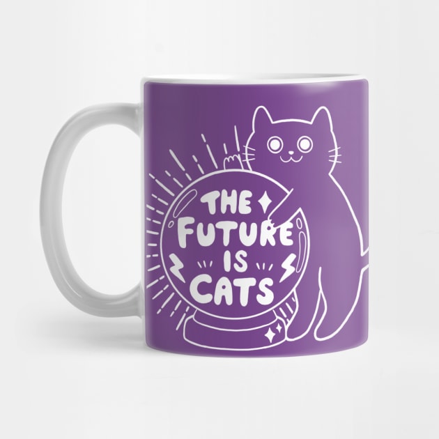 The Future is Cats! Crystal Ball Psychic by awesomesaucebysandy